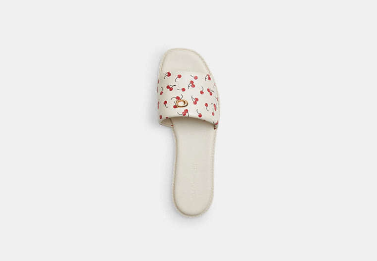 Holly Sandal With Cherry Print