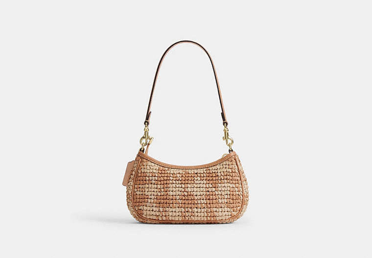 Teri Mini Crossbody Bag With Gingham Print