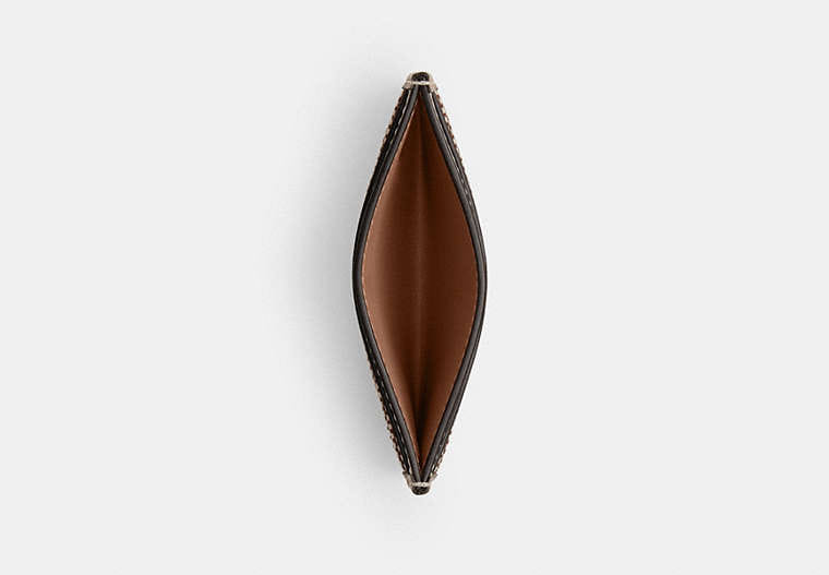 Essential Card Case In Crystal Signature Jacquard