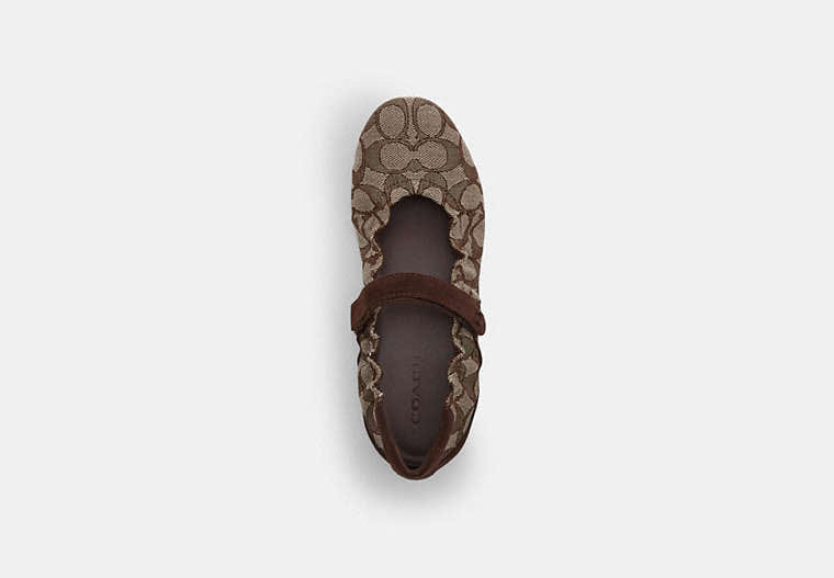 Mary Jane Sneaker In Signature Jacquard