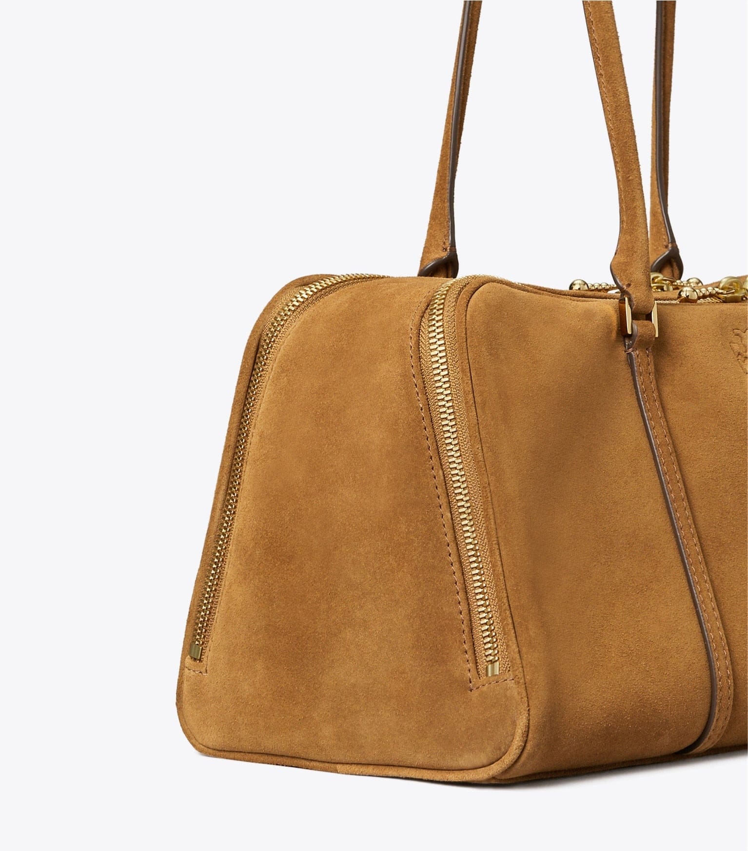 Marshmallow Suede Satchel