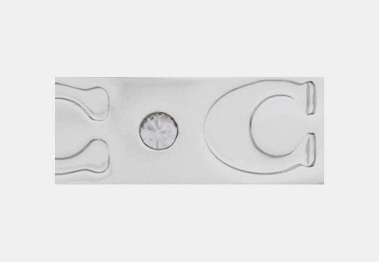 Repeated C Huggie Earrings