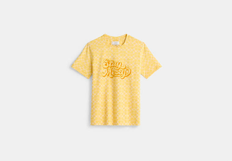 Restored Signature Stay Messy T-Shirt