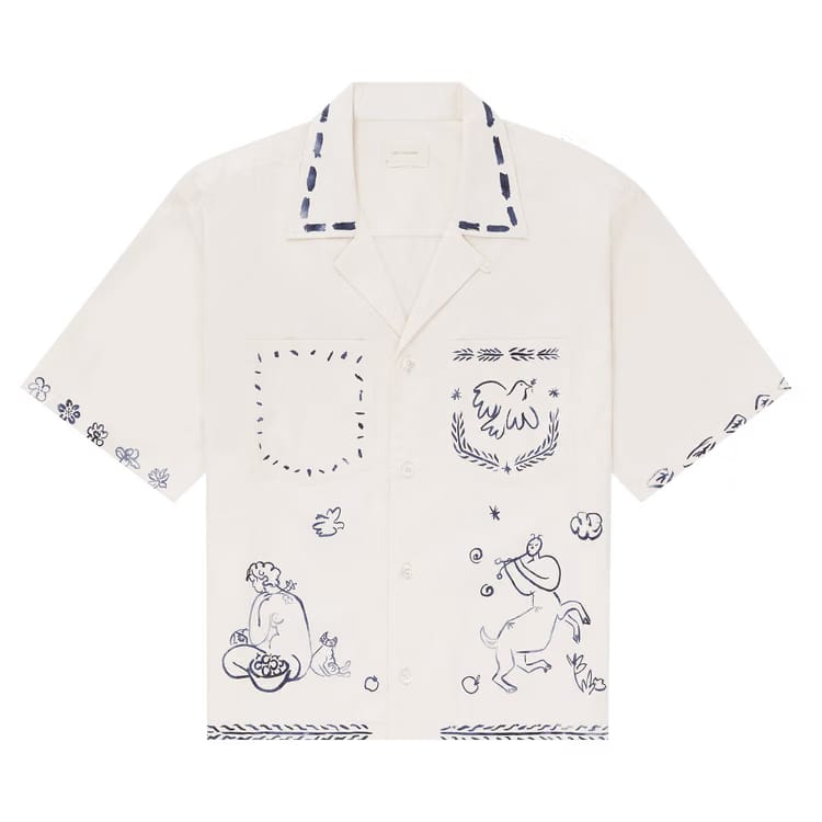 Aimé Leon Dore Lesvos Cropped Camp Shirt Pristine