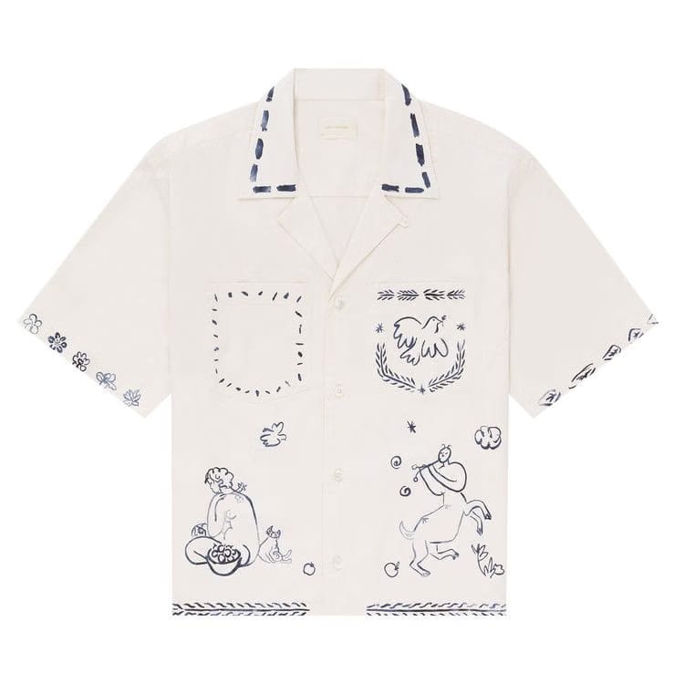 Aimé Leon Dore Lesvos Cropped Camp Shirt Pristine