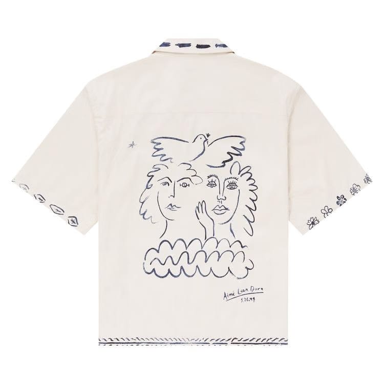 Aimé Leon Dore Lesvos Cropped Camp Shirt Pristine