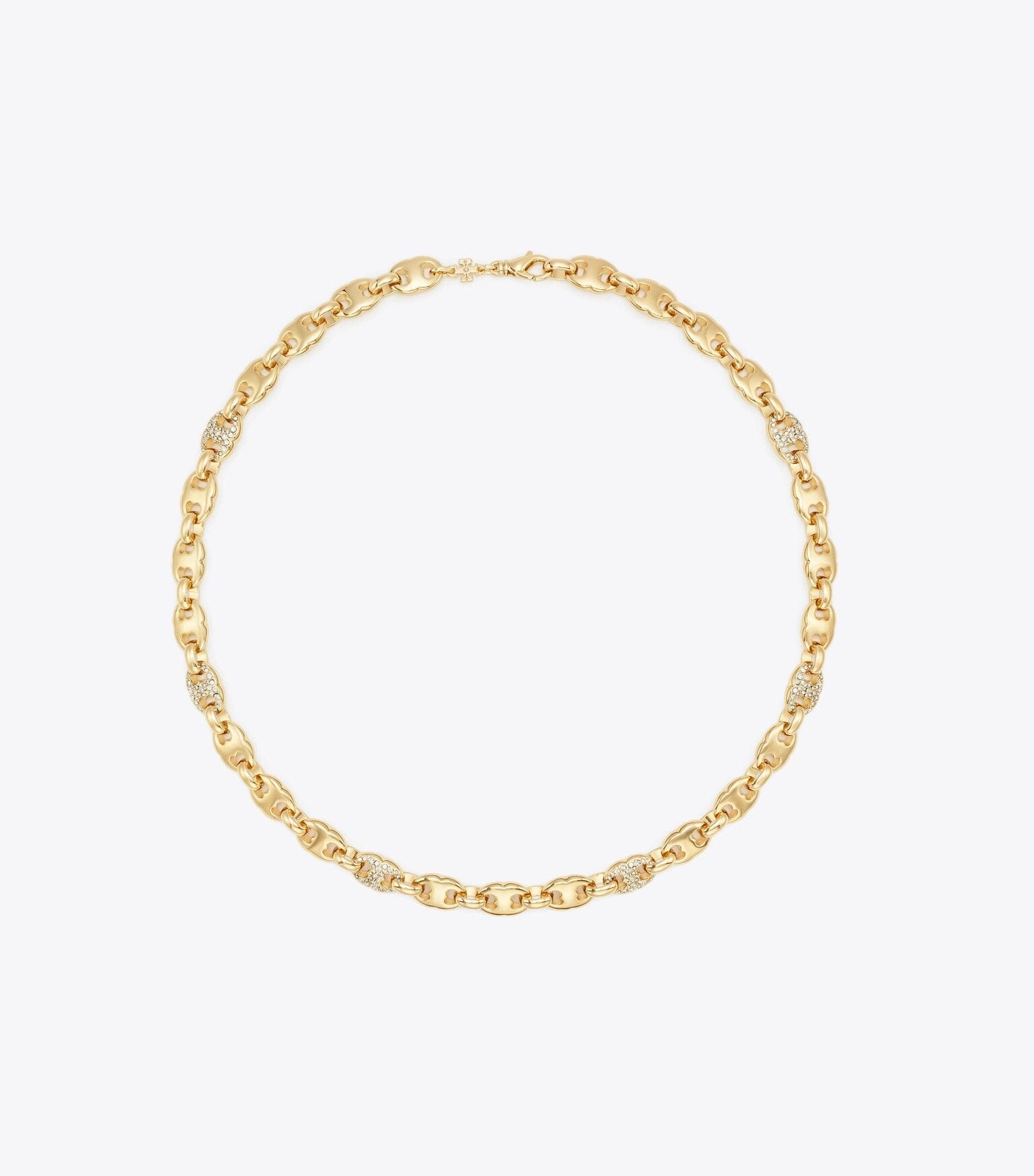 Gemini Link Pavé Necklace