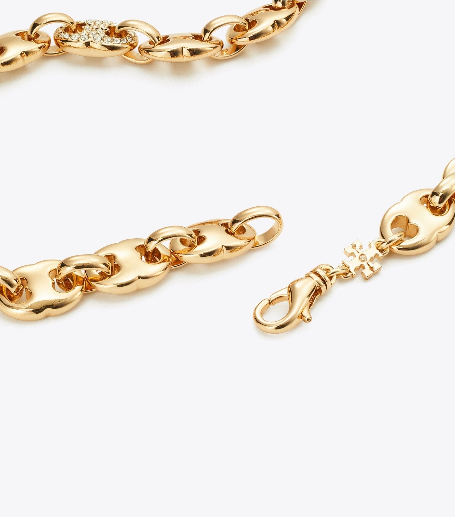 Gemini Link Pavé Necklace