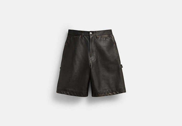 Coach | Brain Dead Loved Leather Shorts