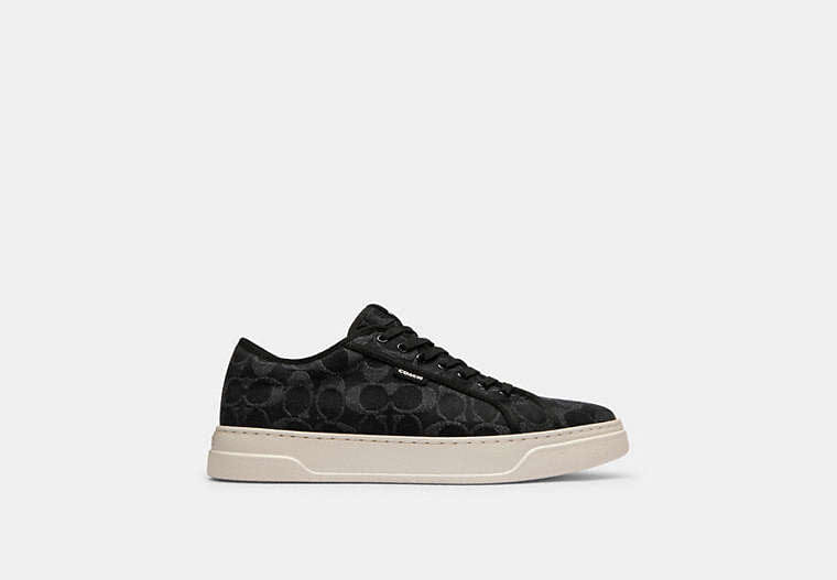 Canvas Sneaker In Signature Denim