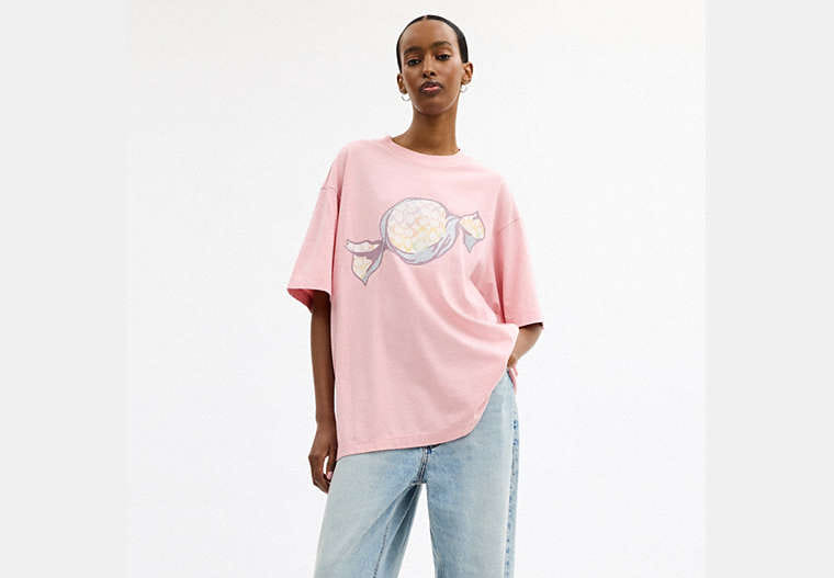Candy Relaxed T-Shirt In Organic Cotton