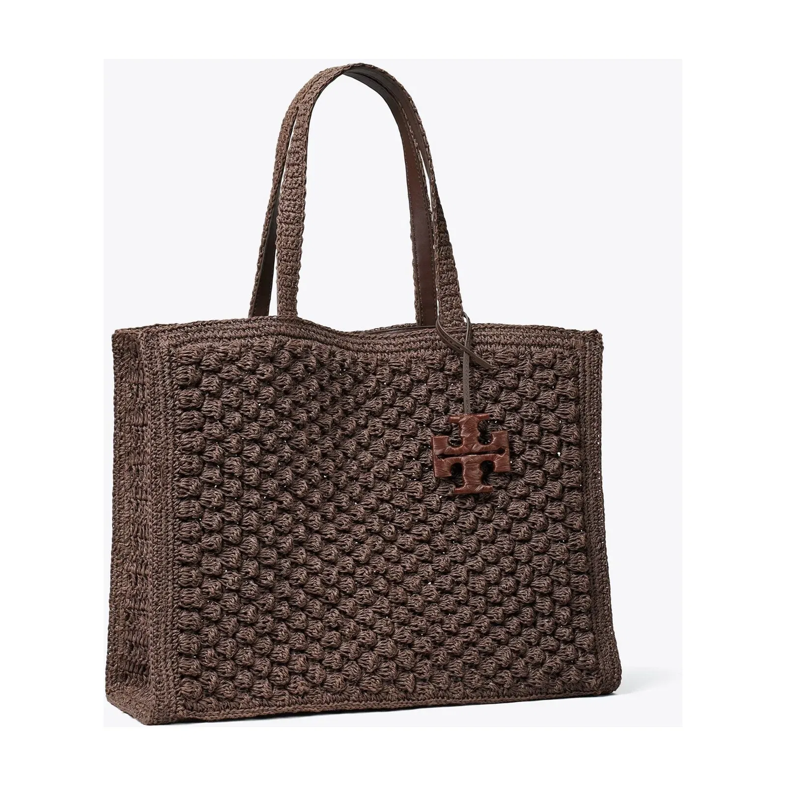 Large Ella Hand-Crocheted Popcorn Tote