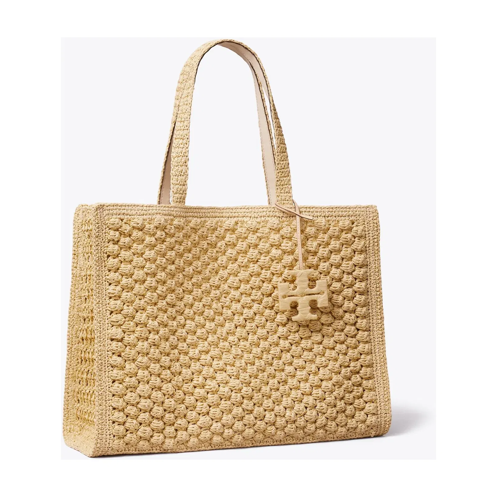 Large Ella Hand-Crocheted Popcorn Tote