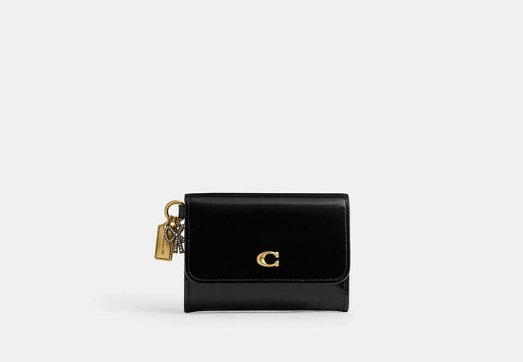 Essential Flap Card Case With Charms