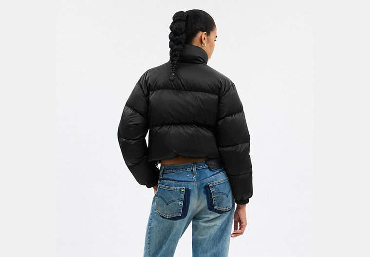 Short Cropped Puffer Jacket
