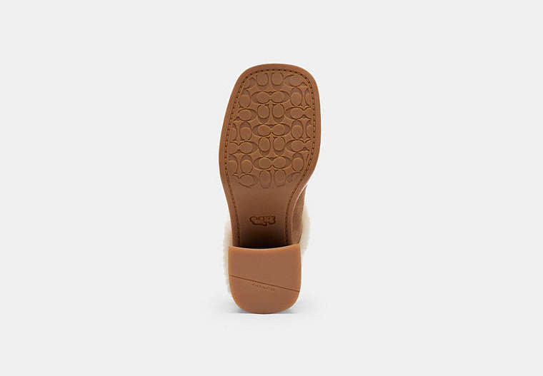 Sculpted C Heeled Mule