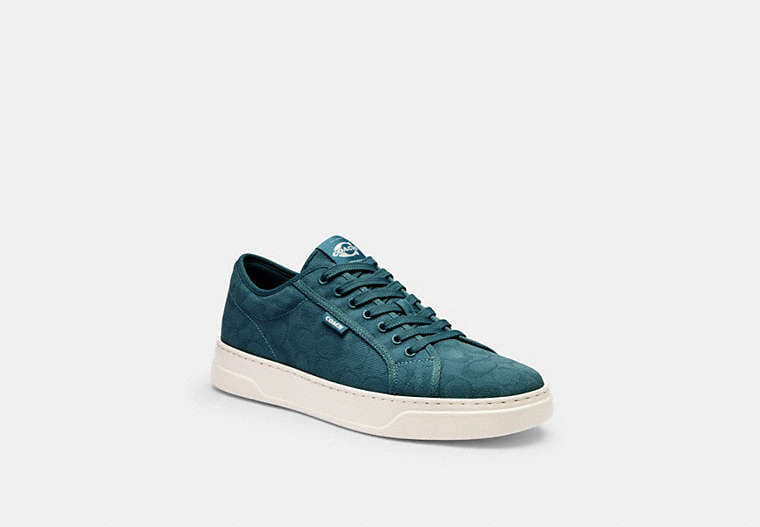 Canvas Sneaker In Signature Jacquard