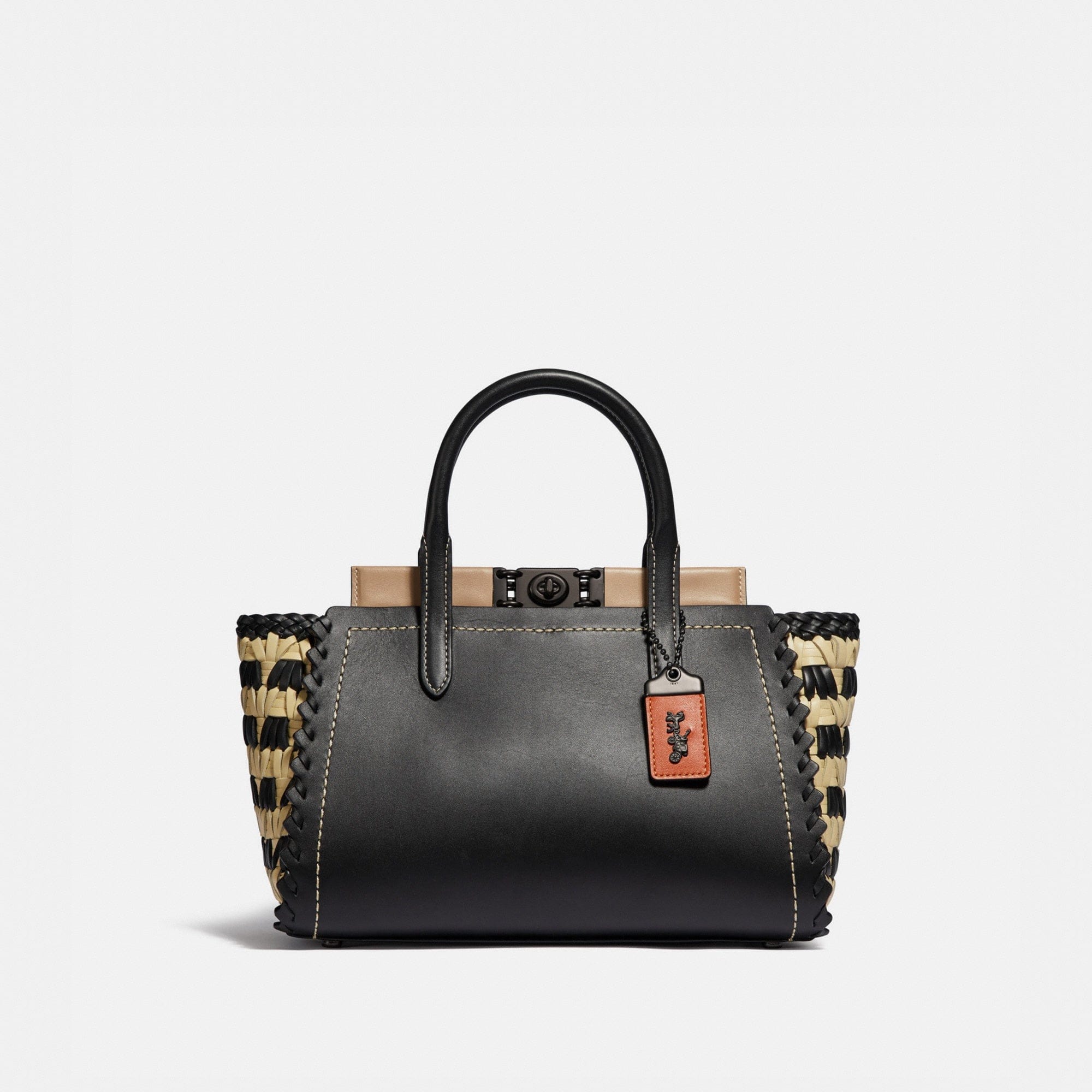 Restored Troupe Carryall With Weaving
