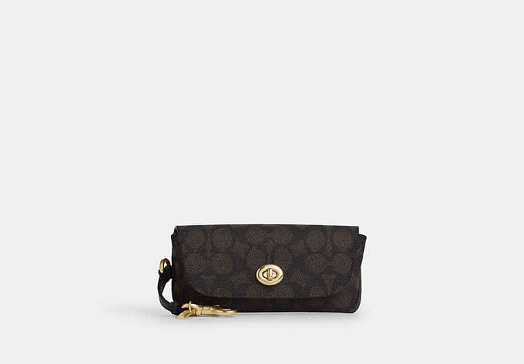 Sunglass Case In Signature Canvas