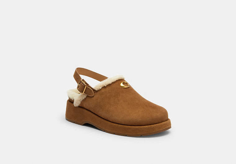 Sculpted C Platform Clog