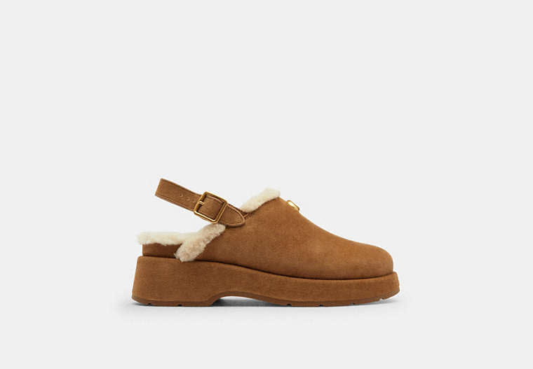 Sculpted C Platform Clog