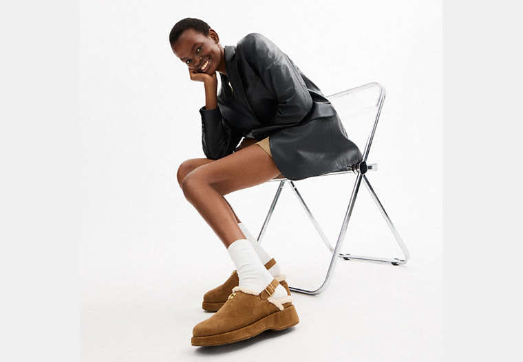 Sculpted C Platform Clog