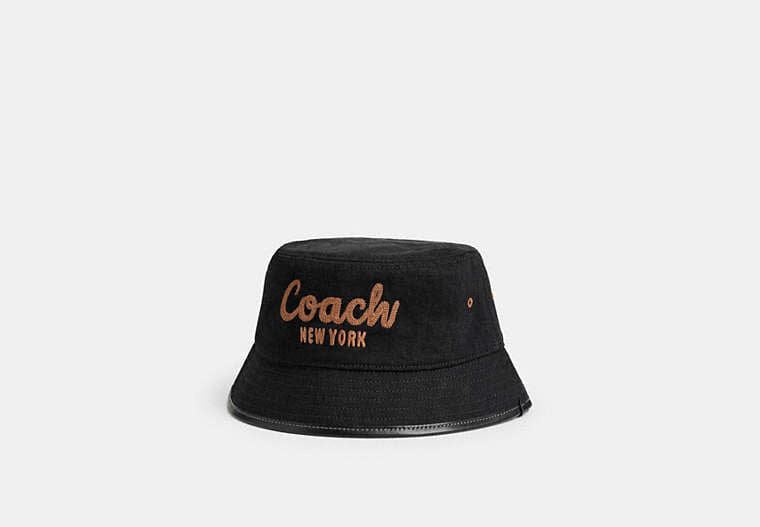 Coach 1941 Embroidered Denim Bucket Hat