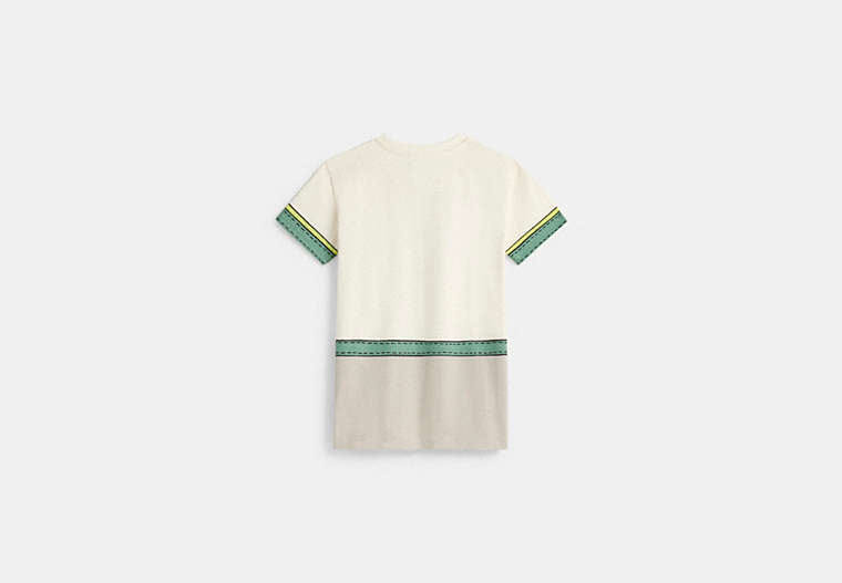 Restored Trompe L'oeil Belted T-Shirt