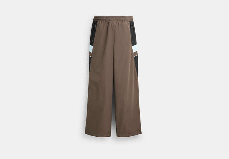 Straight Leg Track Pants In Recycled Polyester