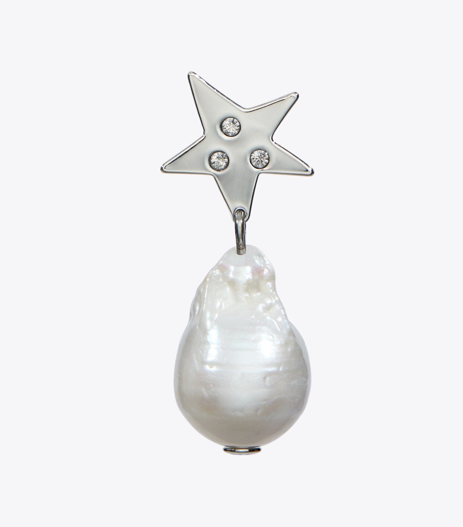 Moondance Pearl and Star Drop Earrings