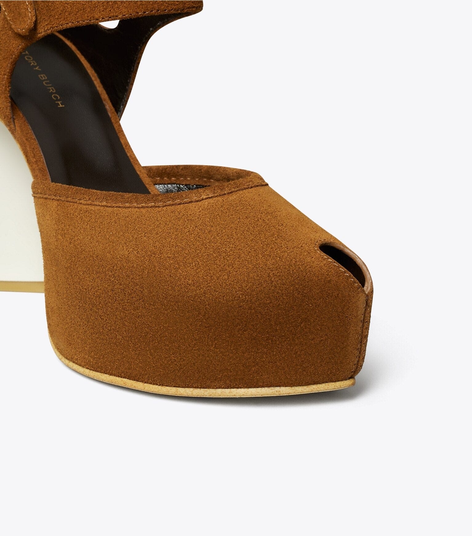 Peep-Toe Platform Sandal