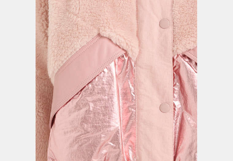 Restored Pieced Fleece Jacket