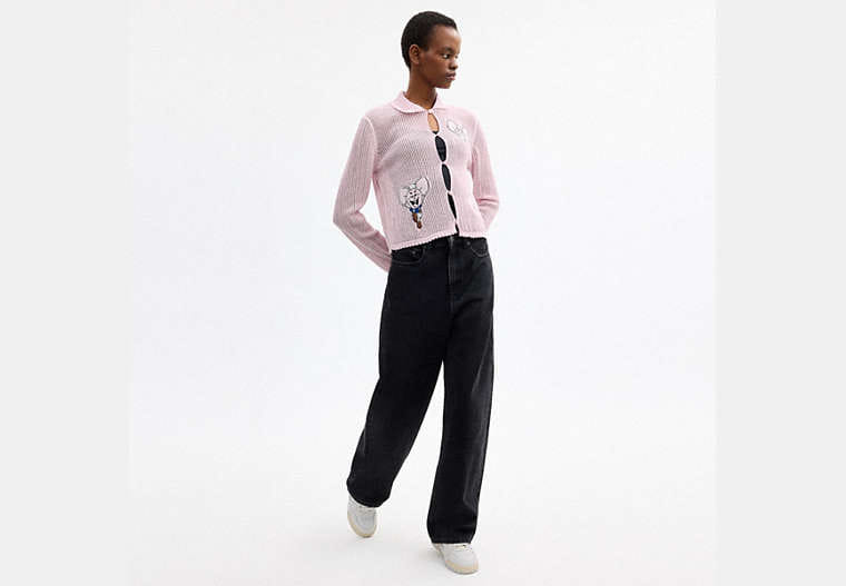 Coach | Brain Dead Kachi Mouse Cardigan In Organic Cotton