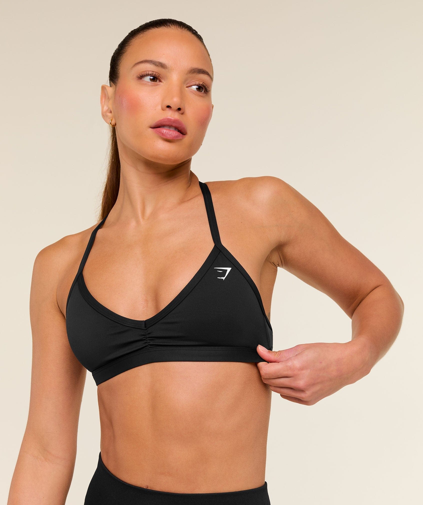 Gymshark Minimal Sports Bra - Black