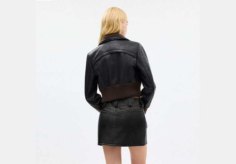 Moto Mini Skirt