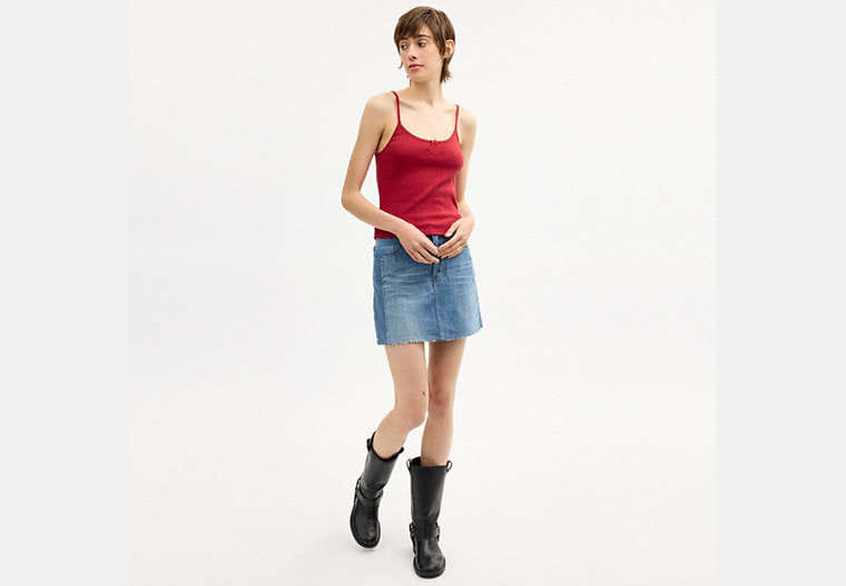 Pointelle Tank
