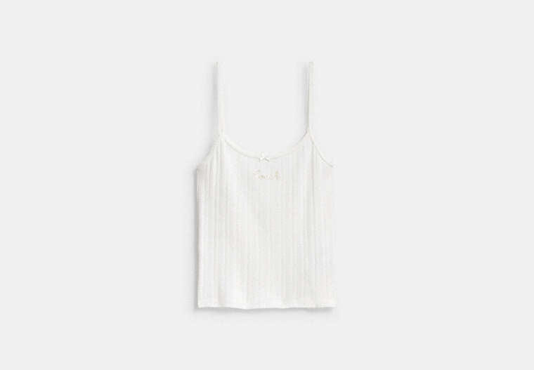 Pointelle Tank