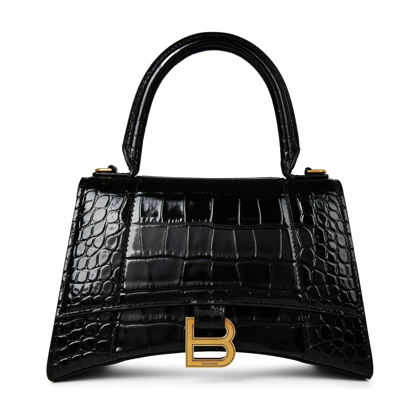 Hourglass Small Crocodile Handbag