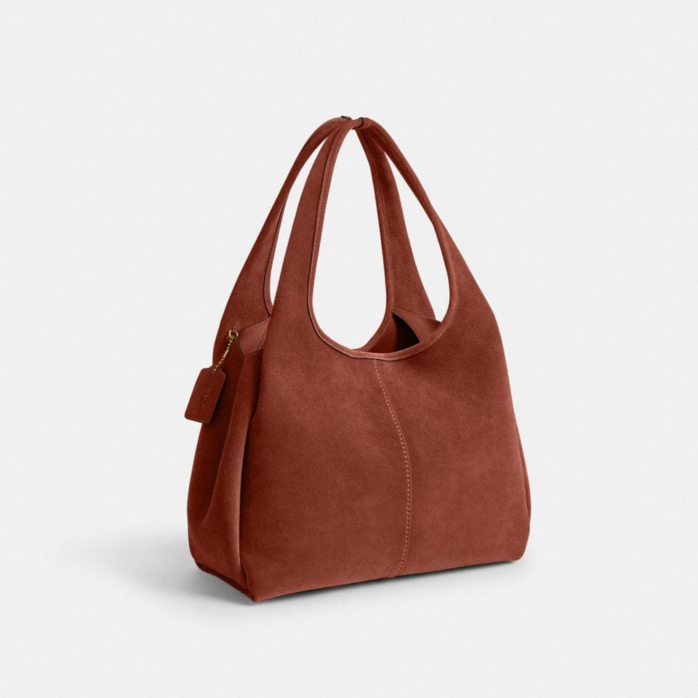 Coach Lana Shoulder Bag Brass Clay