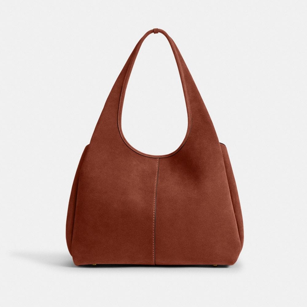 Coach Lana Shoulder Bag Brass Clay