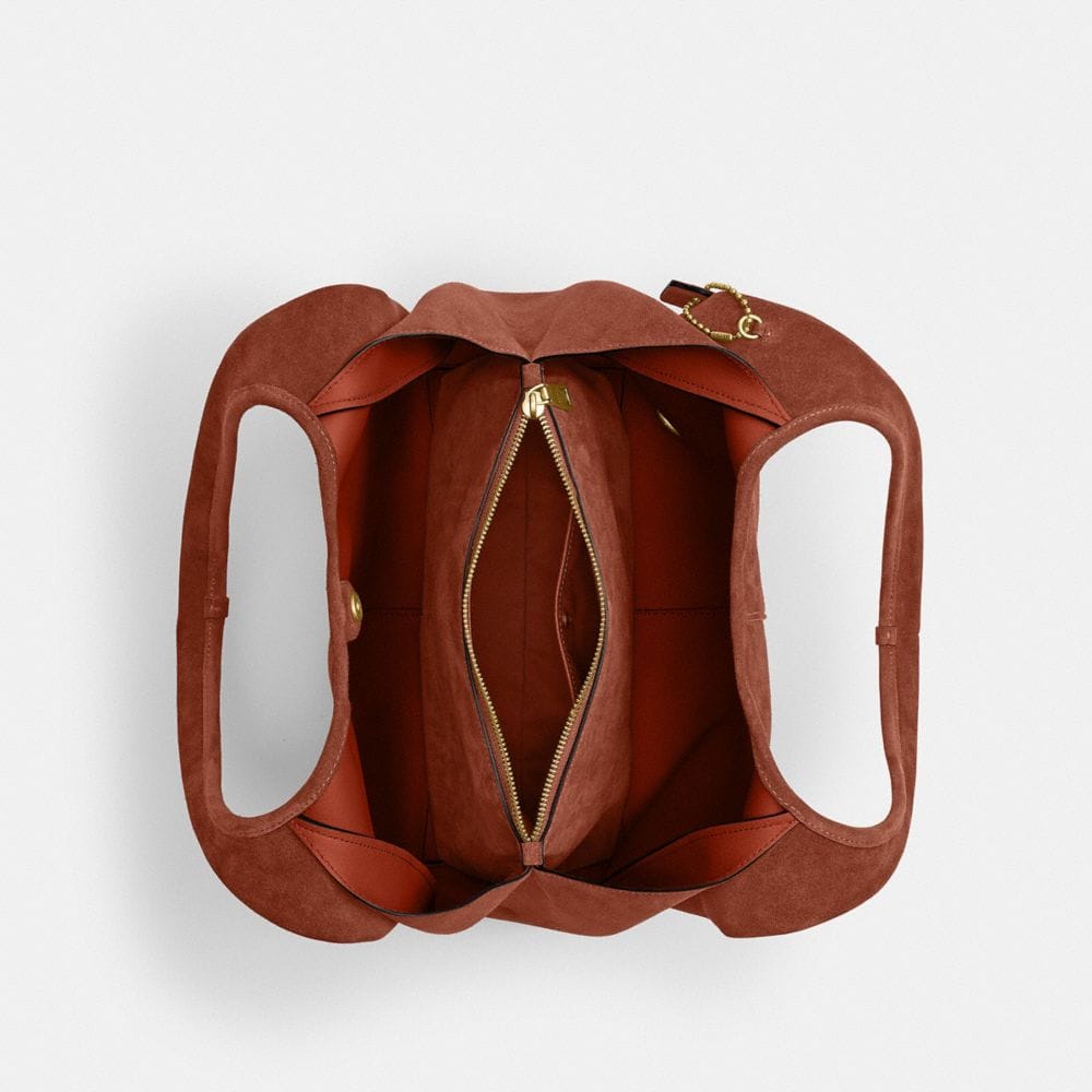 Coach Lana Shoulder Bag Brass Clay