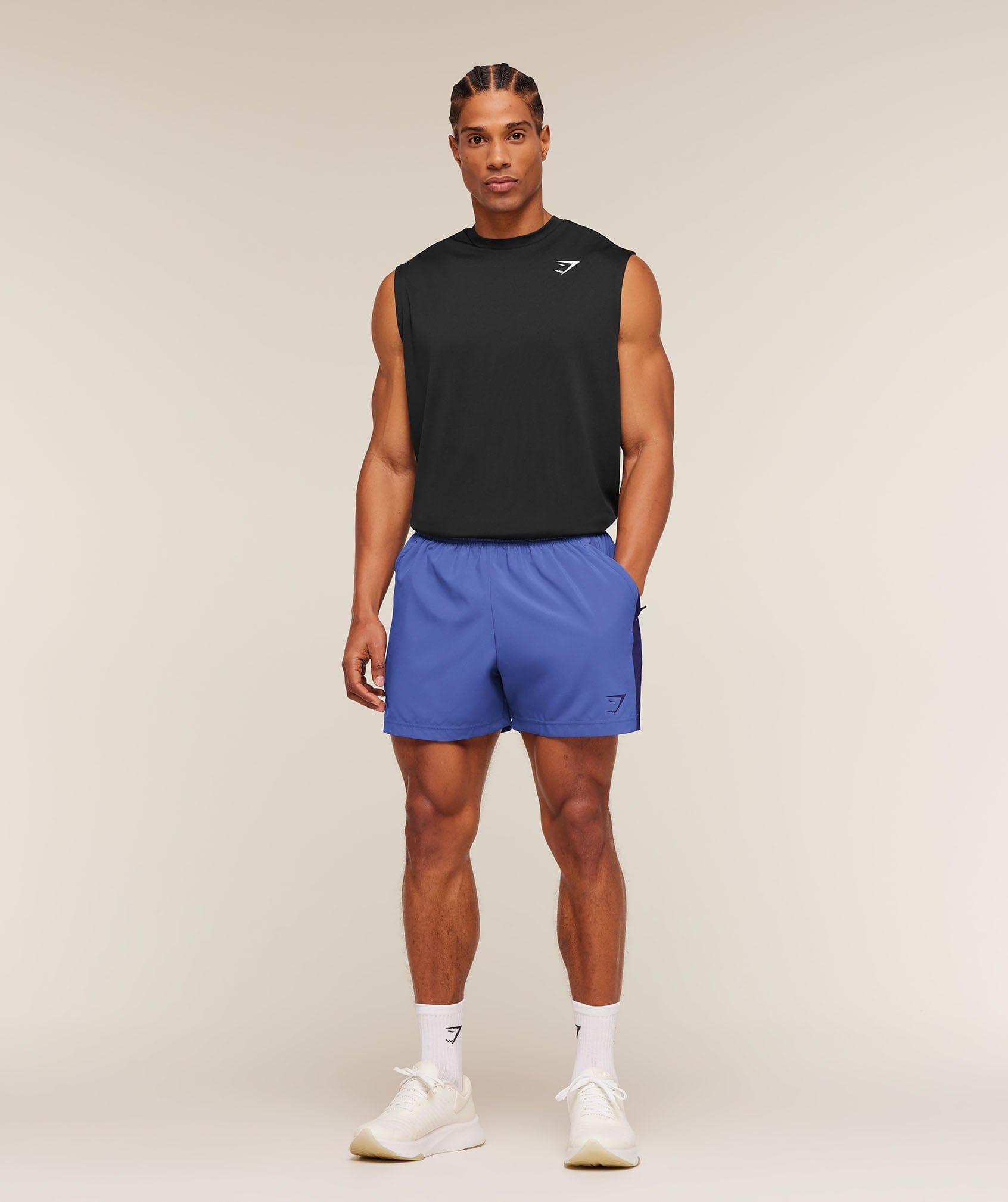 Gymshark Sport 5" Shorts Force Blue