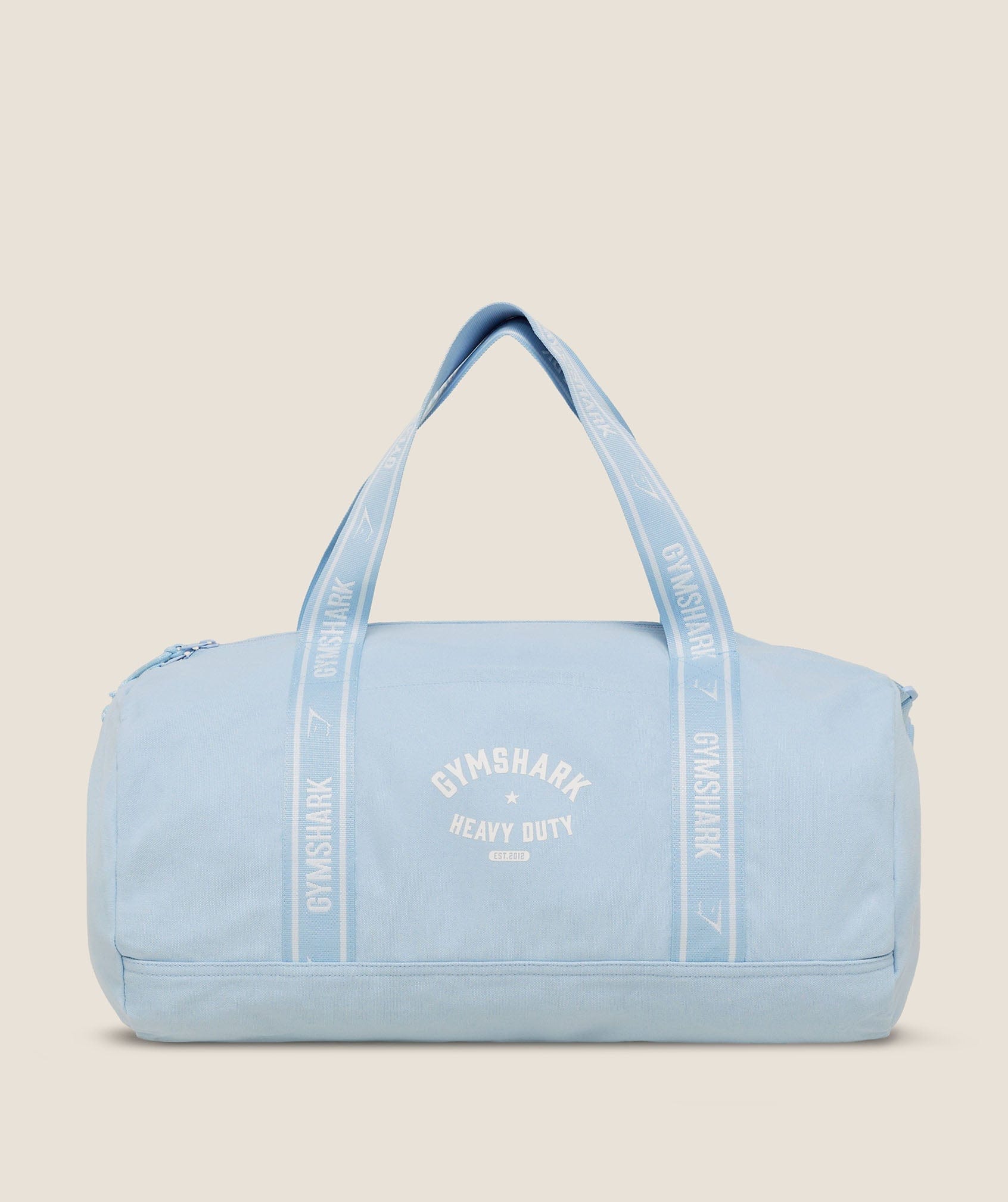 Gymshark Logo Duffle Bag Chilled Blue