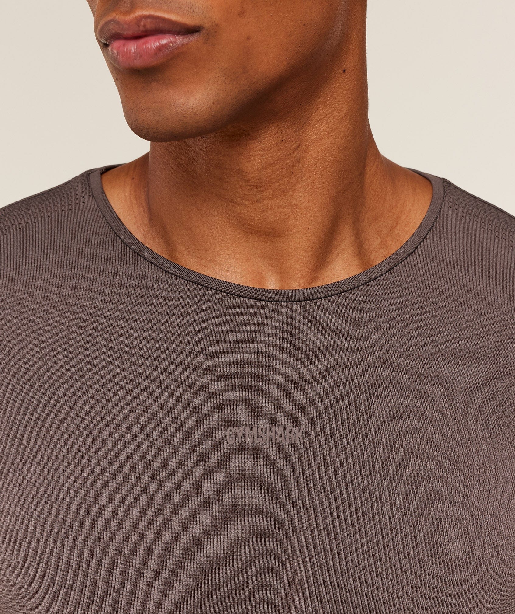 Gymshark Distance Seamless T-Shirt Light Grey