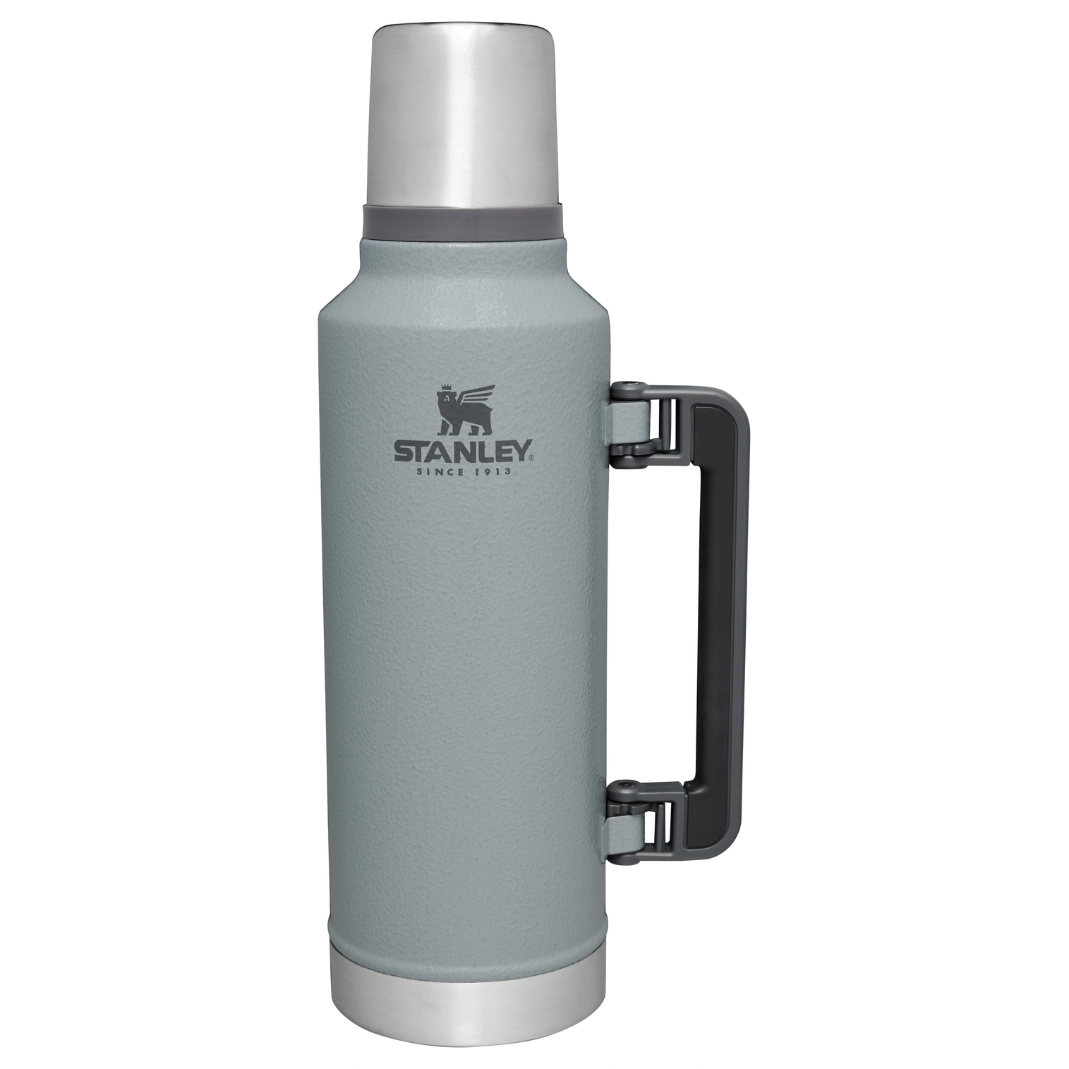 Stanley Classic Legendary Bottle | 2 QT Hammertone Silver