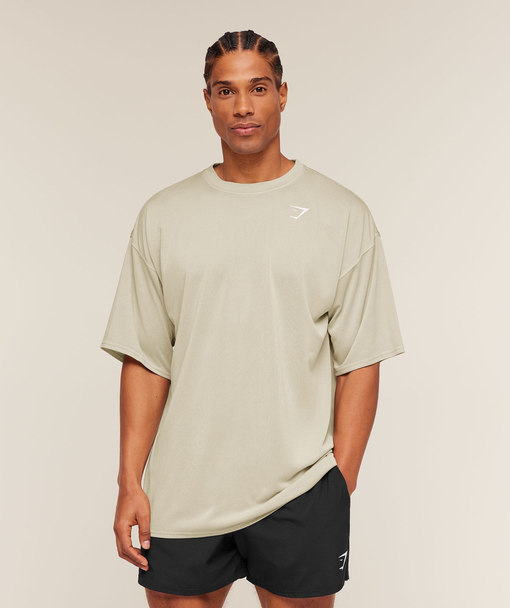 Gymshark Washed Pastels T-Shirt Stealth Blue