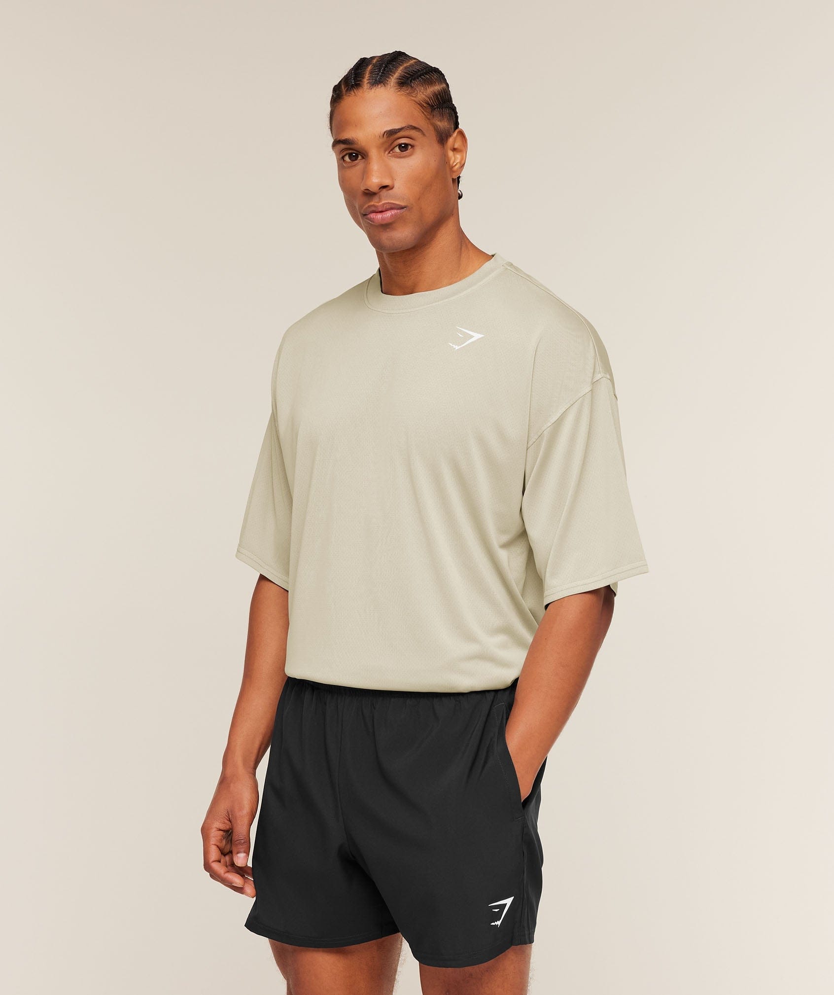 Gymshark Washed Pastels T-Shirt Stealth Blue