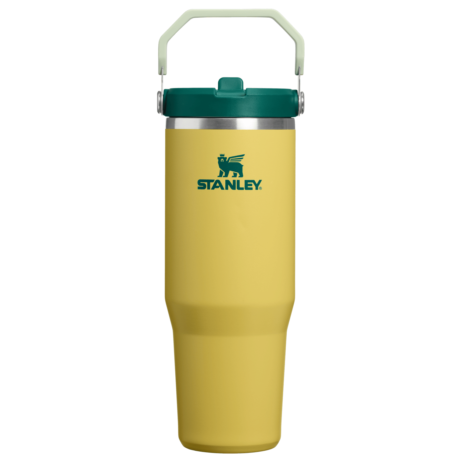 Stanley The IceFlow Flip Straw Tumbler | 30 OZ Daffodil Emerald
