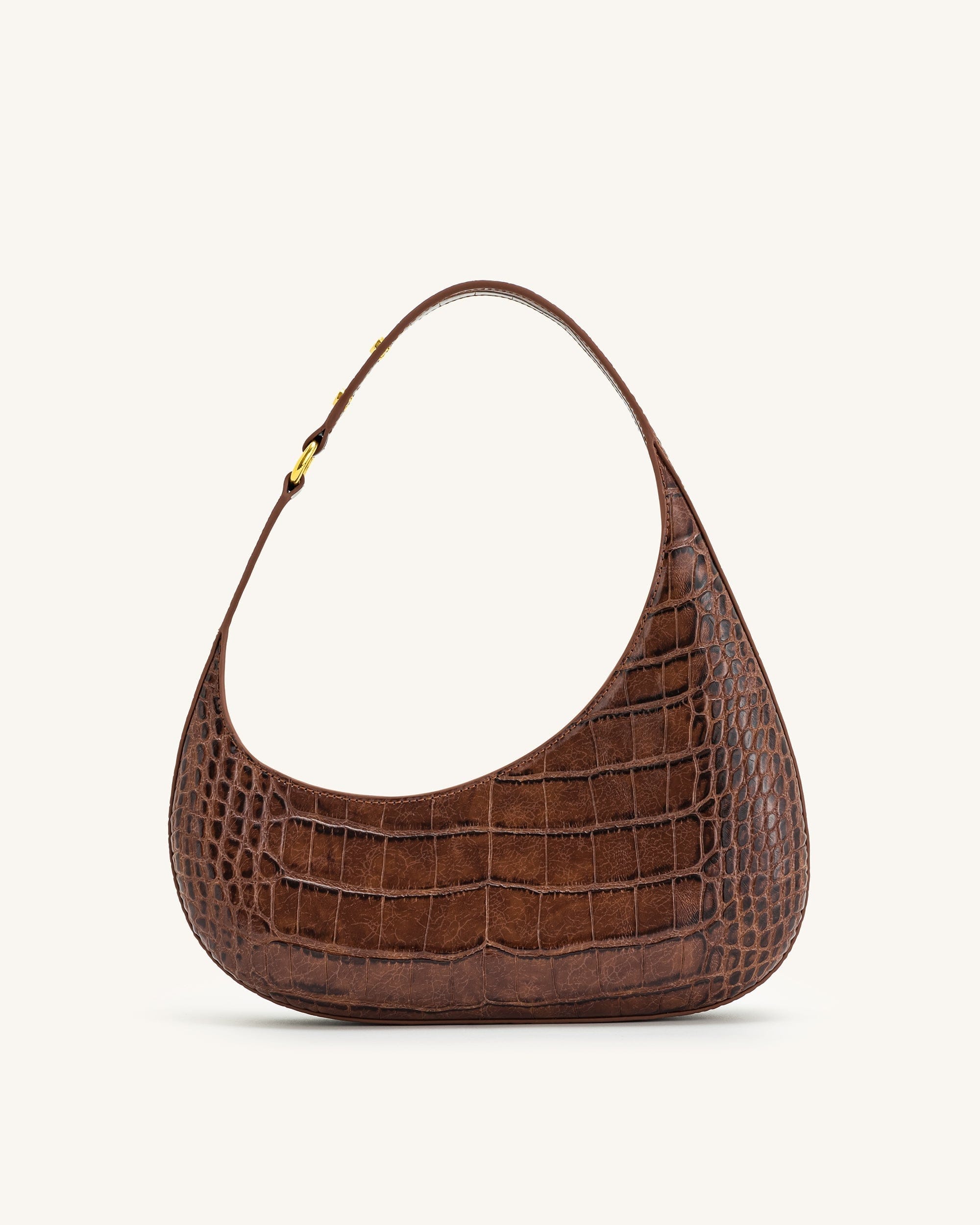Jw Pei Harlee Shoulder Bag Brown Croc