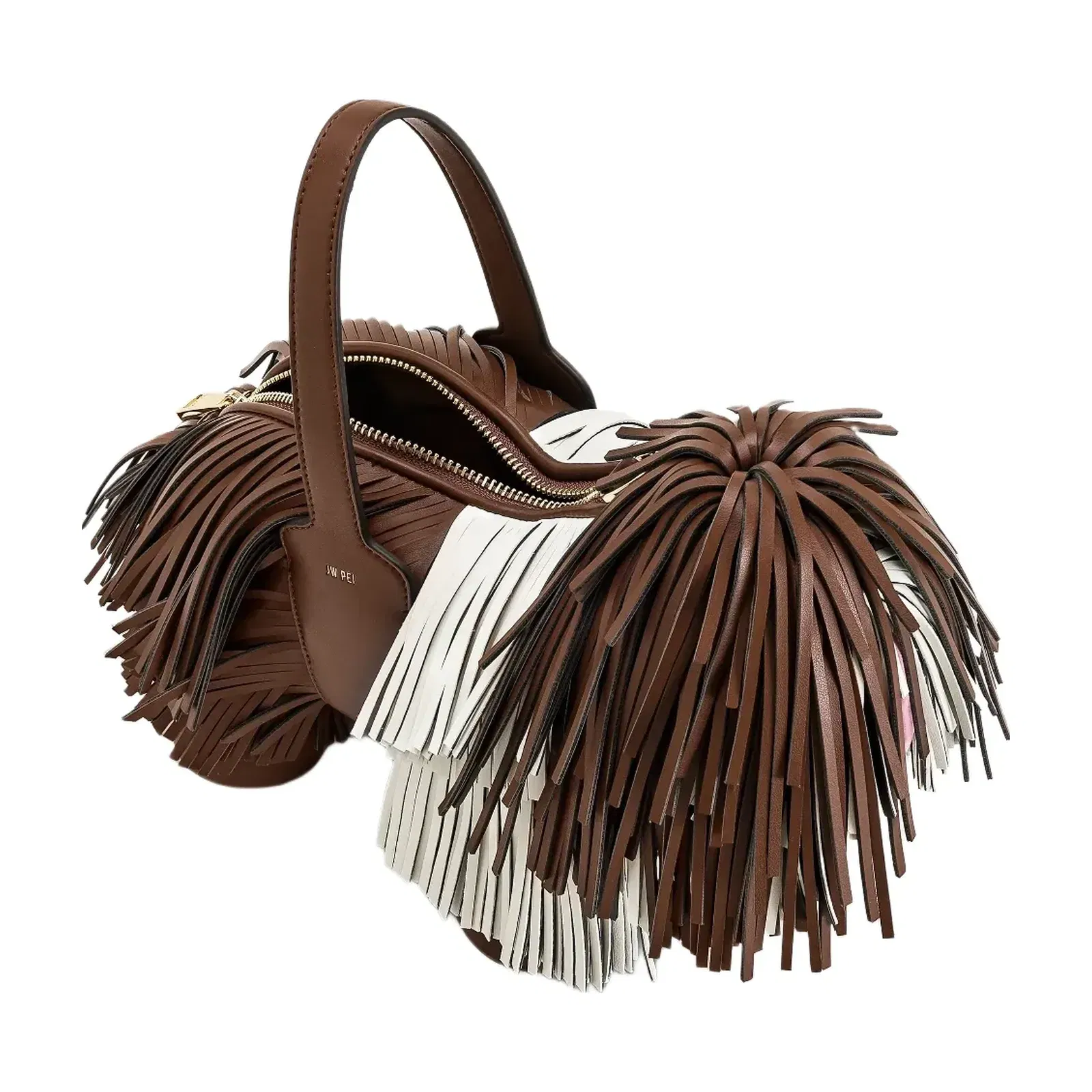 Jw Pei Nita Puppy Shape Handbag Caramel Brown